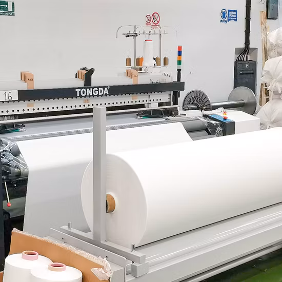 Tongda Double Nozzles Plain Cam Dobby Shedding Weaving Air Jet Loom